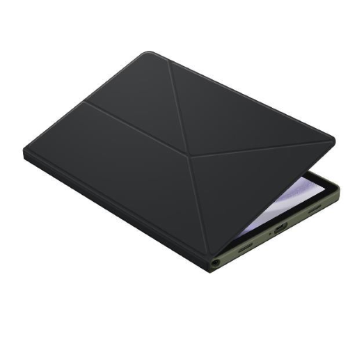 SAMSUNG GALAXY TAB A9+ BOOK COVER CUSTODIA A LIBRO CON FUNZIONE STAND BLACK